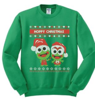 sweetFrog Christmas Crew Neck Sweatshirt
